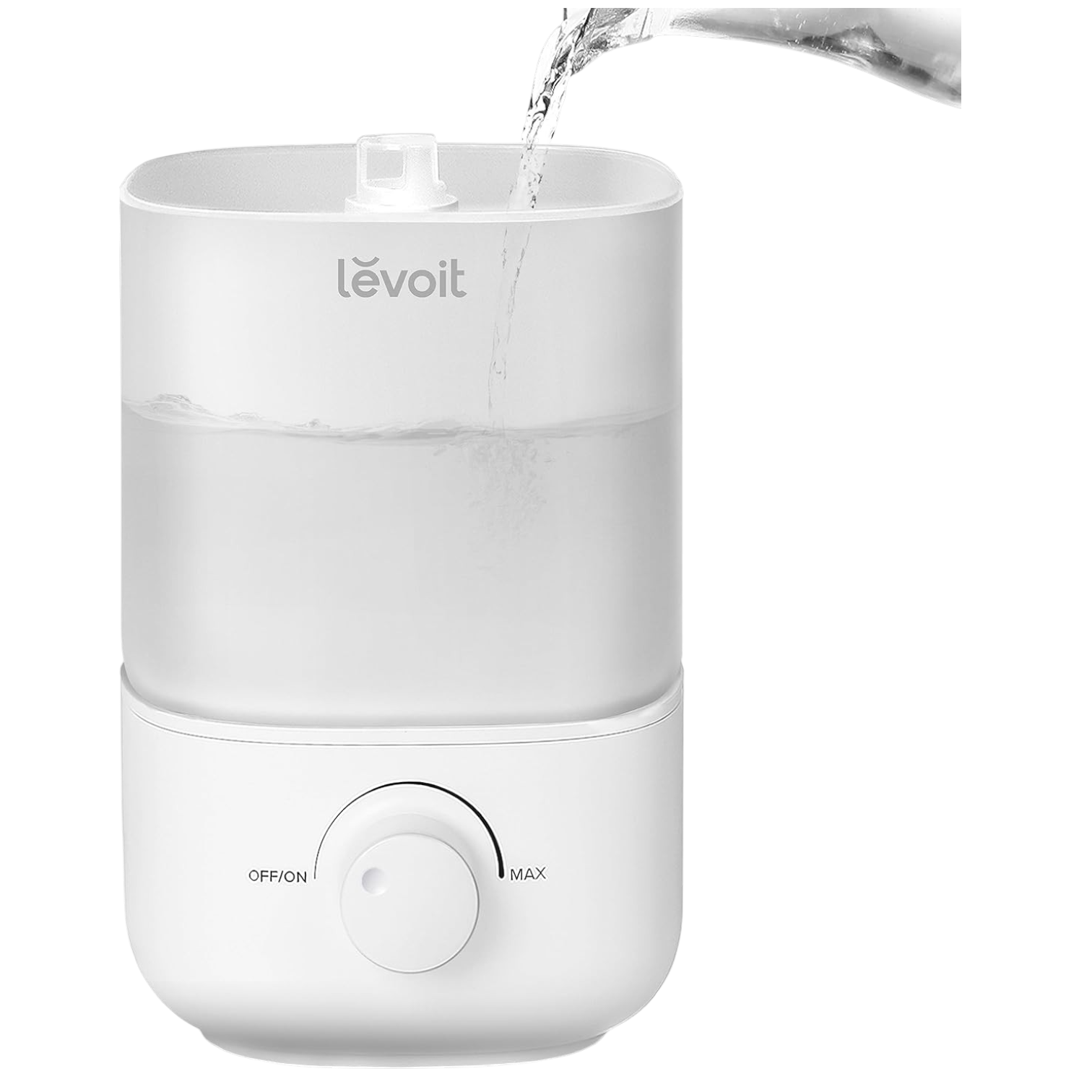 28dB Quiet Cool Mist Air Humidifier for Home Baby Nursery & Plants by Homasy