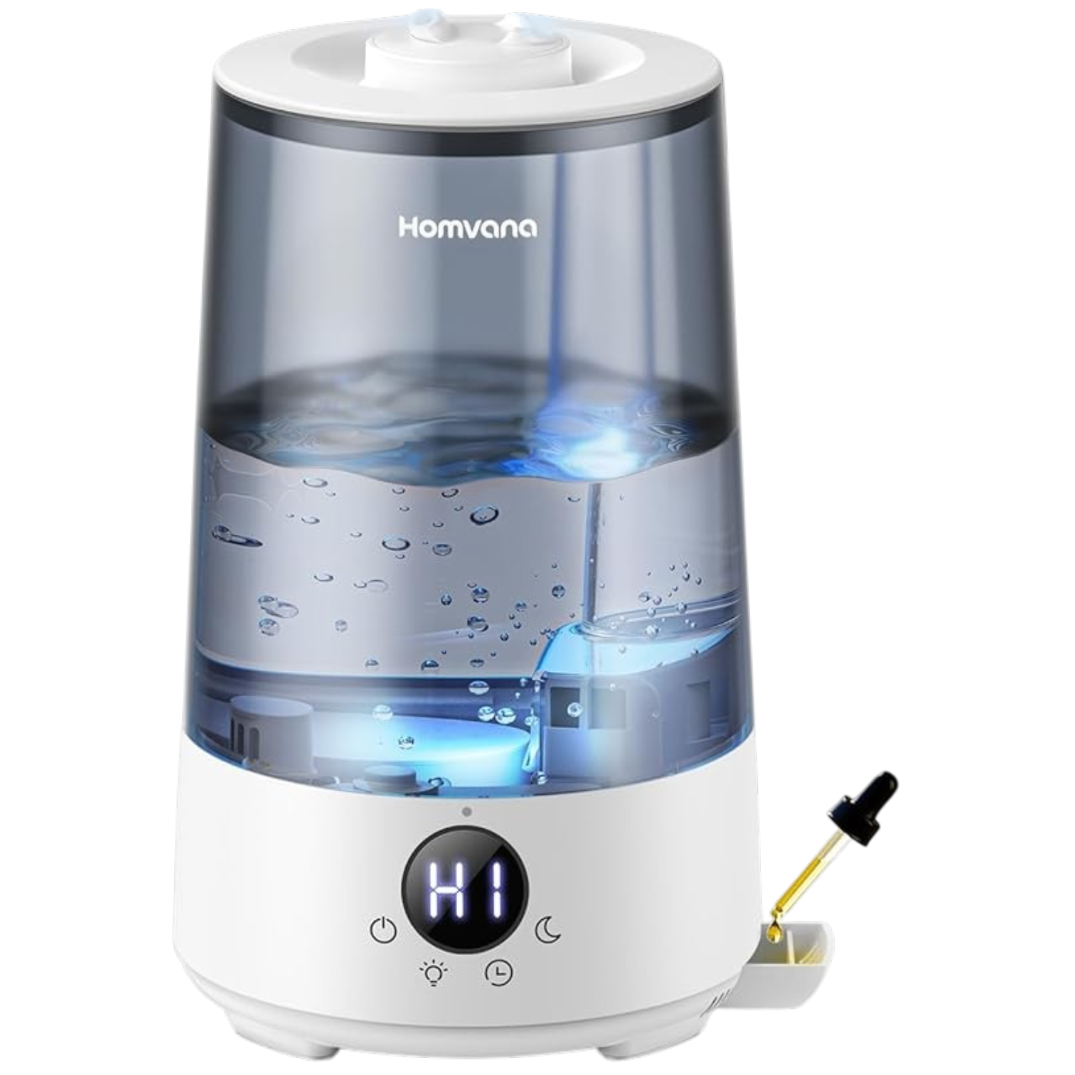 Quiet 23dB, Baby Humidifier, Oil Diffuser for Large Room